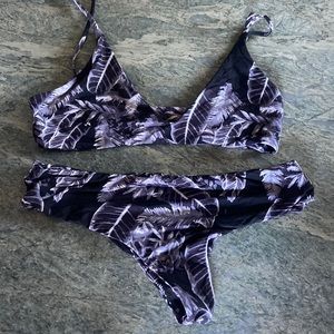 Mai Underwear Palm Tree Bikini Set